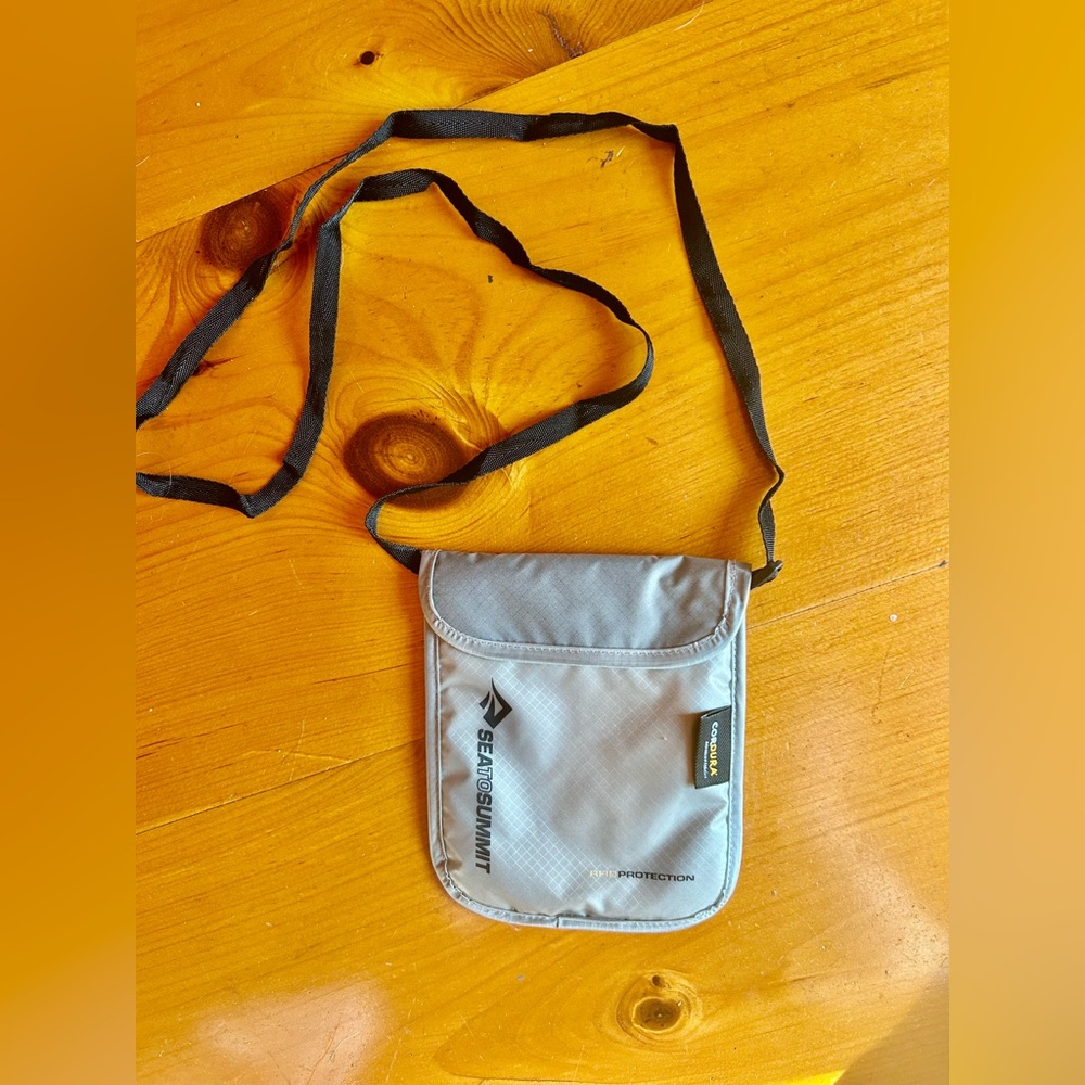 Sea to Summit Gray RFID Protection Pouch with Strap